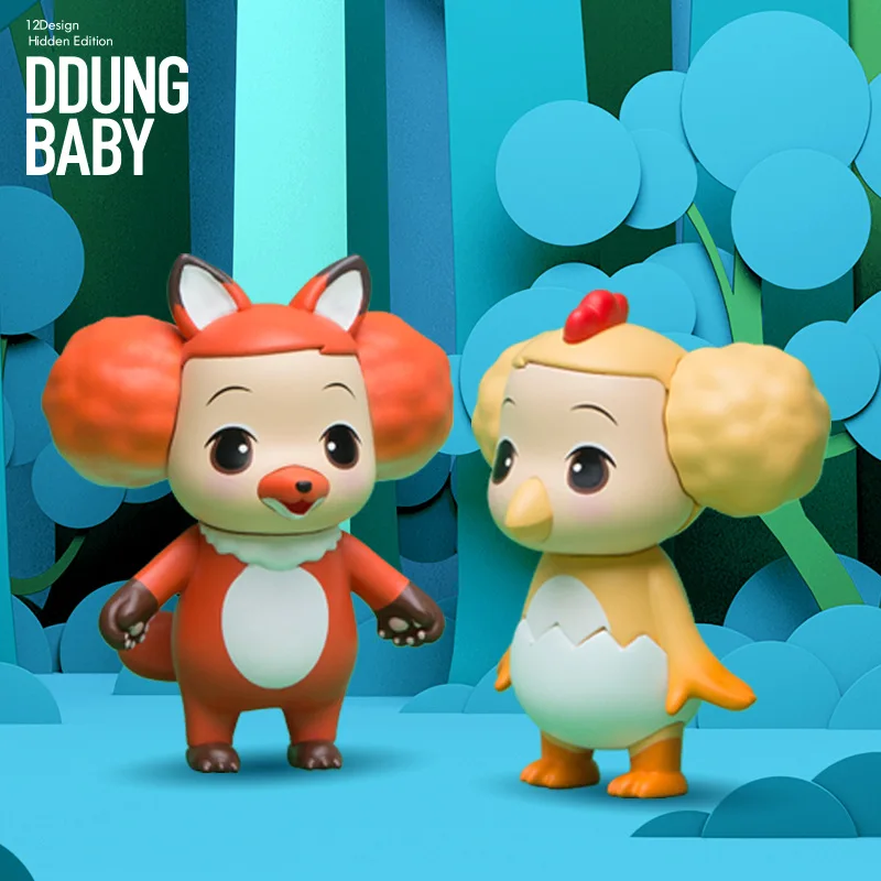 Кукла DDUNG BABY 2 глухая коробка вторая серия животных модная модель подарок игрушка
