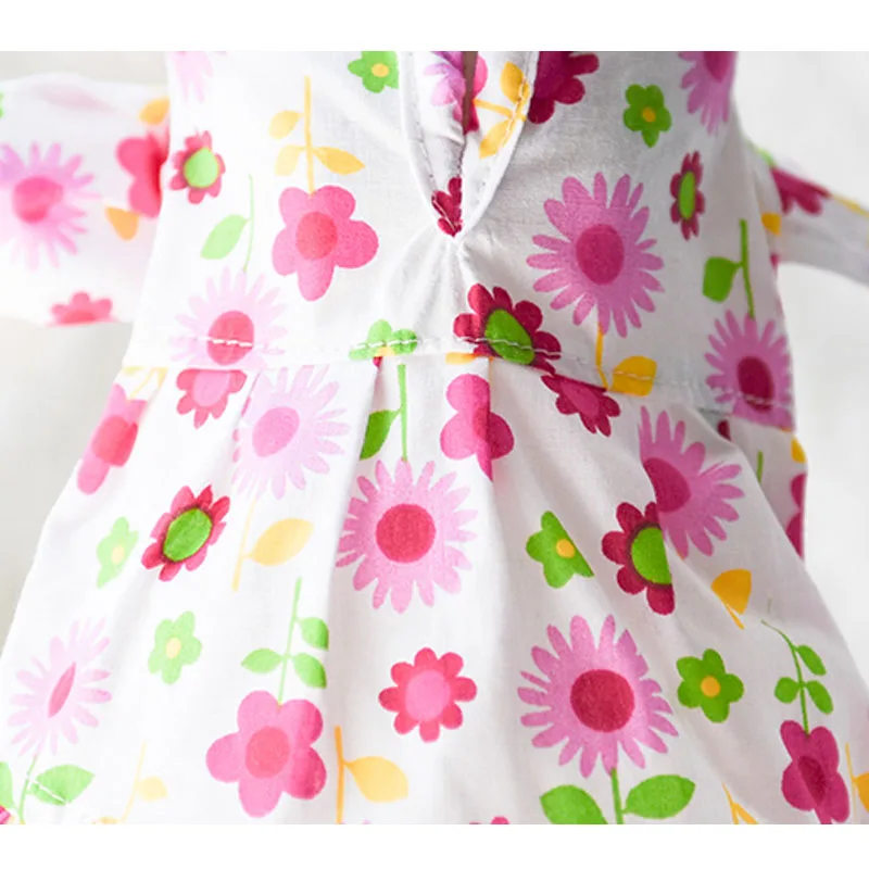 Freshing Fruit Pattern Dog Girl Dress Cotton Soft Short Sleeve Hoody Pet Skirt Clothing Puppy Cat Shirt Dresses XXS-XL | Дом и сад