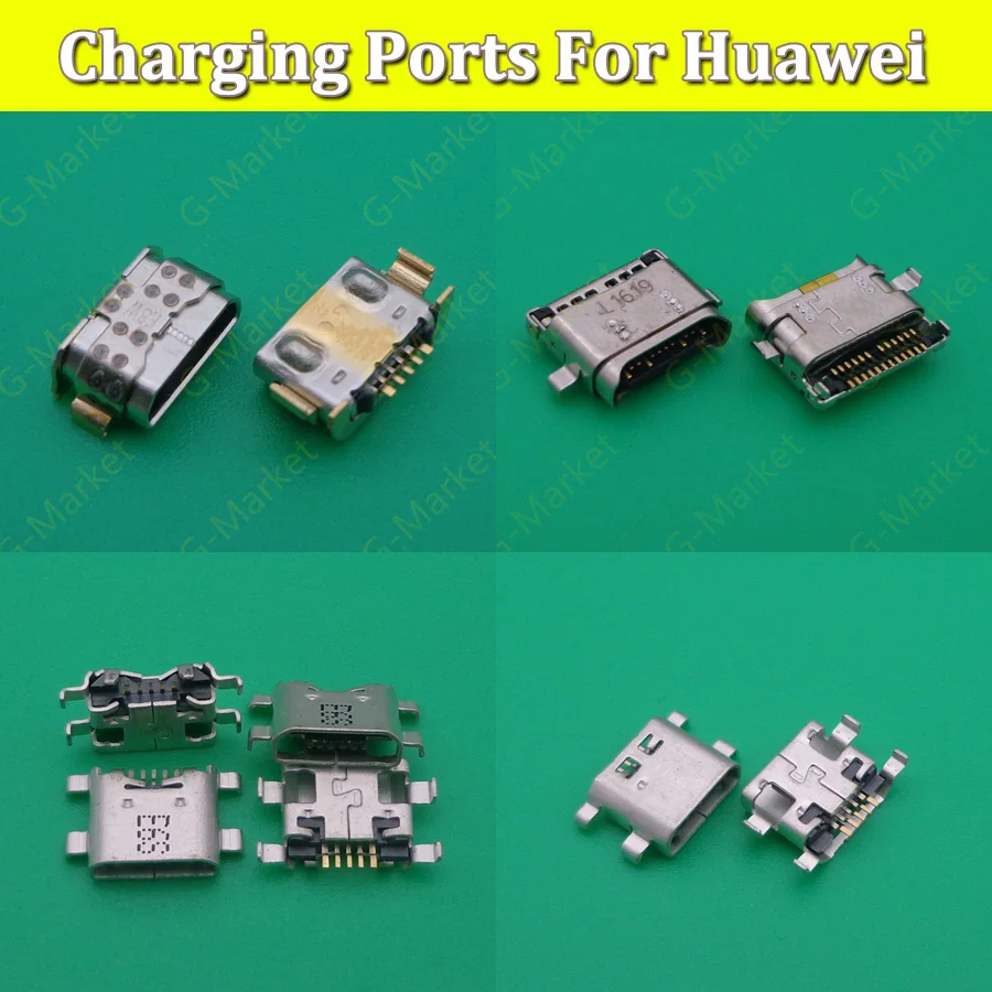 2 шт. разъем Micro USB для зарядки сменные детали HuaWei P30 P20 Pro P10 P9 Plus Mini P8 Lite 2017|parts for|l