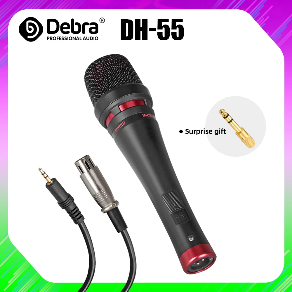Debra DH 55 высококачественный проводной Ручной вокальный микрофон для