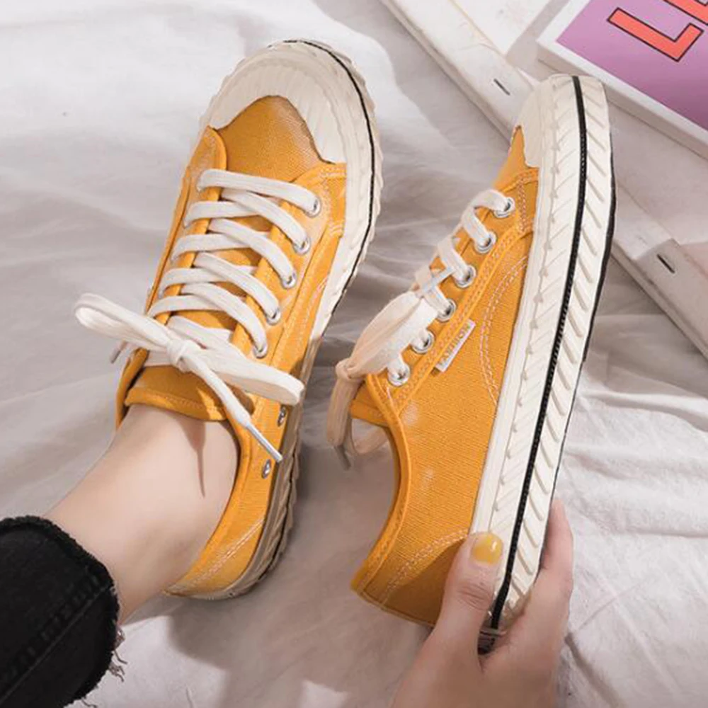 Новинка весна осень 2020 Женская Вулканизированная обувь кроссовки женская