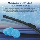 10 шт моющее средство Effervescent таблетки для очистка окон автомобиля вкладки стеклянная шайба авто лобовое стекло очиститель автомобиля моющее средство планшет