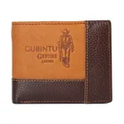 Кошелек мужской из 100% натуральной воловьей кожи, роскошный стильный бумажник на молнии, кредитница с кармашком для мелочи, короткий мешочек для денег