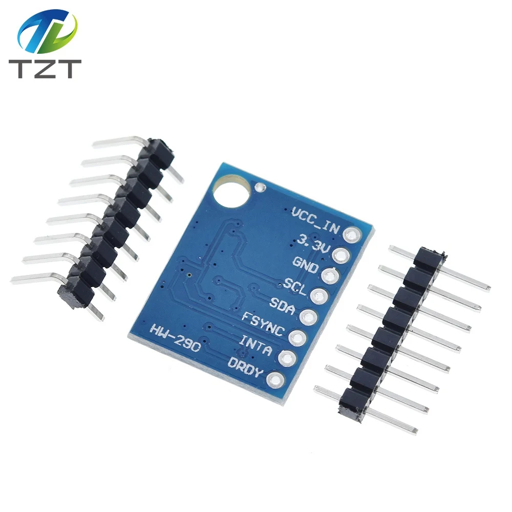 GY-87 I2C/IIC 10DOF MPU6050 HMC5883L BMP180 модуль сенсорной платы GY87 для Arduino 5 в встроенные фильтры