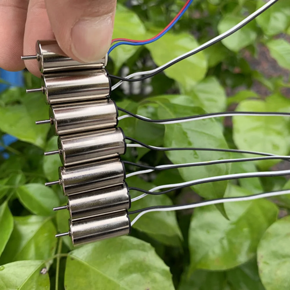 Сверхскоростной двигатель без сердечника постоянного тока 3 в 7 1020 10*20 мм с