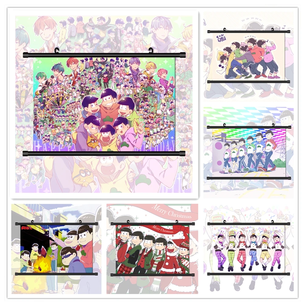 

Osomatsu-Kun Mr. Osomatsu Anime Manga HD Print Wall Poster Scroll
