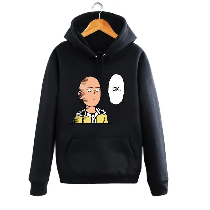 

Unisex lovers ONE PUNCH-MAN OPPAI pullover Hoodies Sweatshirts coat cartoon OPPAI Saitama couples Hoodies coat jacket