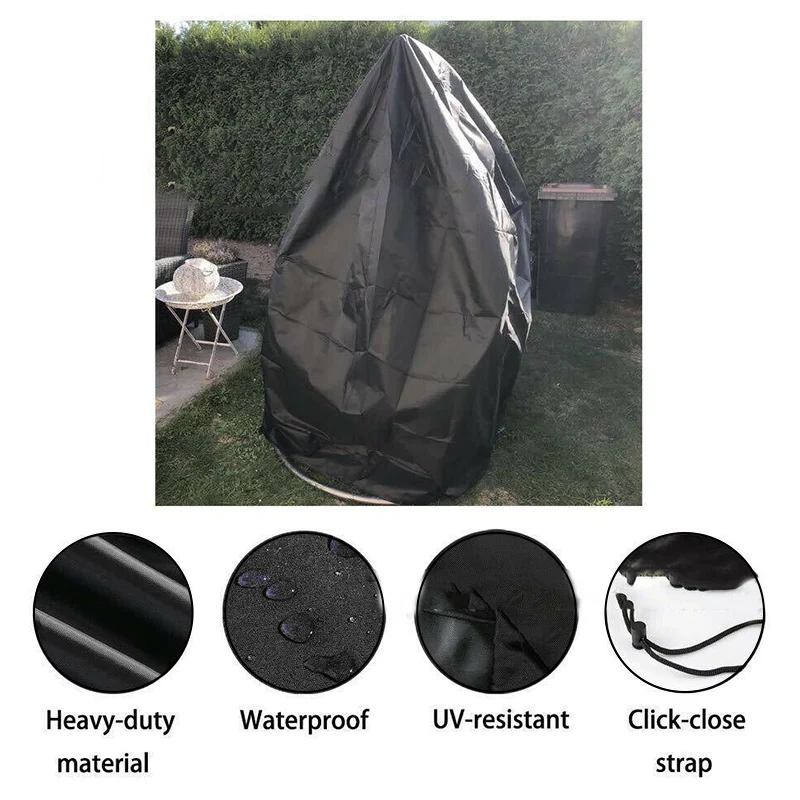 Чехол для подвесного стула патио сверхпрочный с откидной крышкой яиц