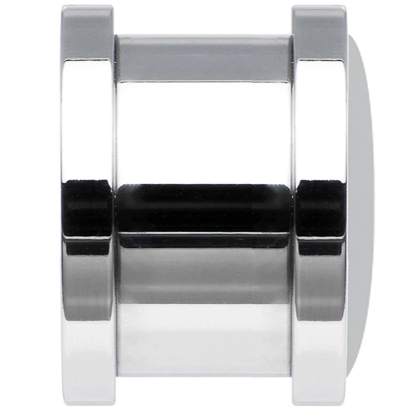 

1Pc Stainless Steel Blue Eyes Ear Plug Tunnel Earring Gauges Expanders Body Piercing 3/4/5/6/8/10/12mm