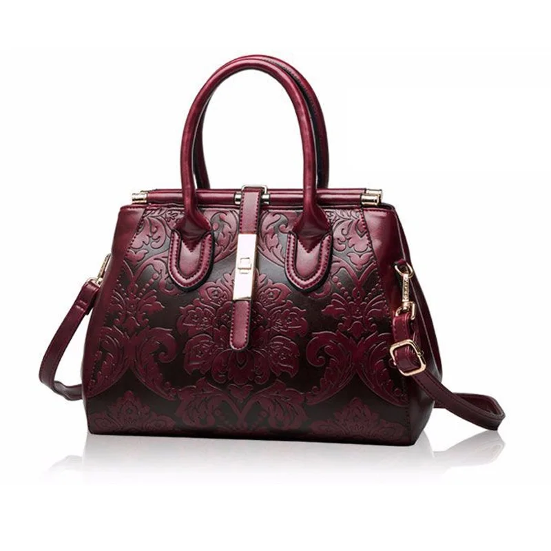 

The new spring and summer 2021 leather fashion cattle handbag elegant Chinese wind restoring ancient ways single shoulder bag