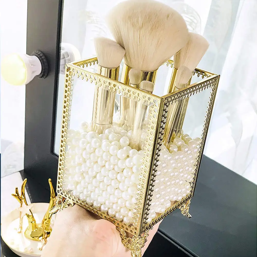 VINCIGANT органайзер для кистей макияжа ручная работа косметическая кисть хранения