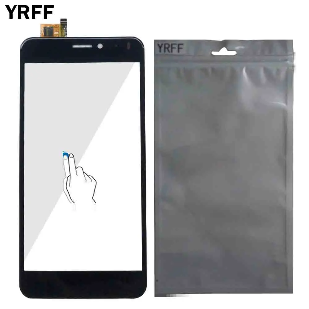 

Digitizer Panel For Vertex Impress Lion 4G Lens Sensor Touch Screen Front Glass Tools 3M Glue Protector Film