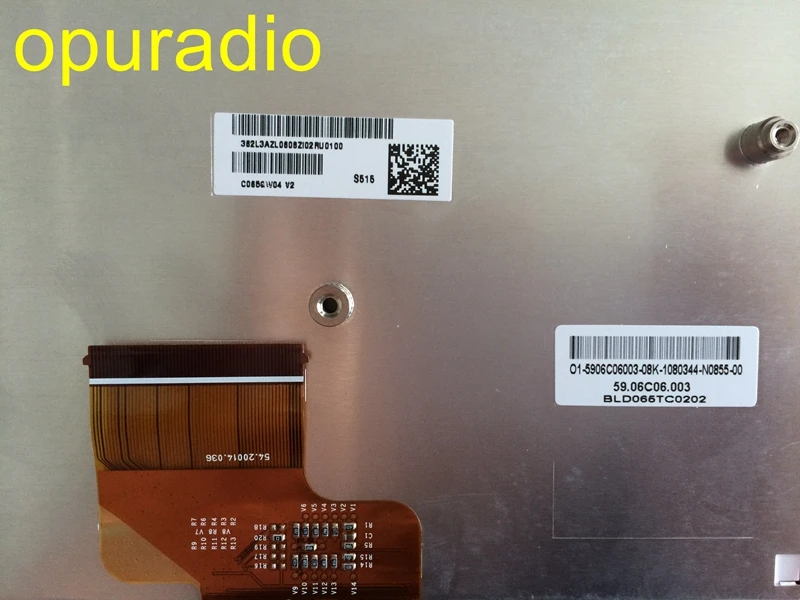 Новый 400*240 6 5 дюймовый ЖК экран C065GW04 V2 BLD065TC0202 панель для автомобильной навигации