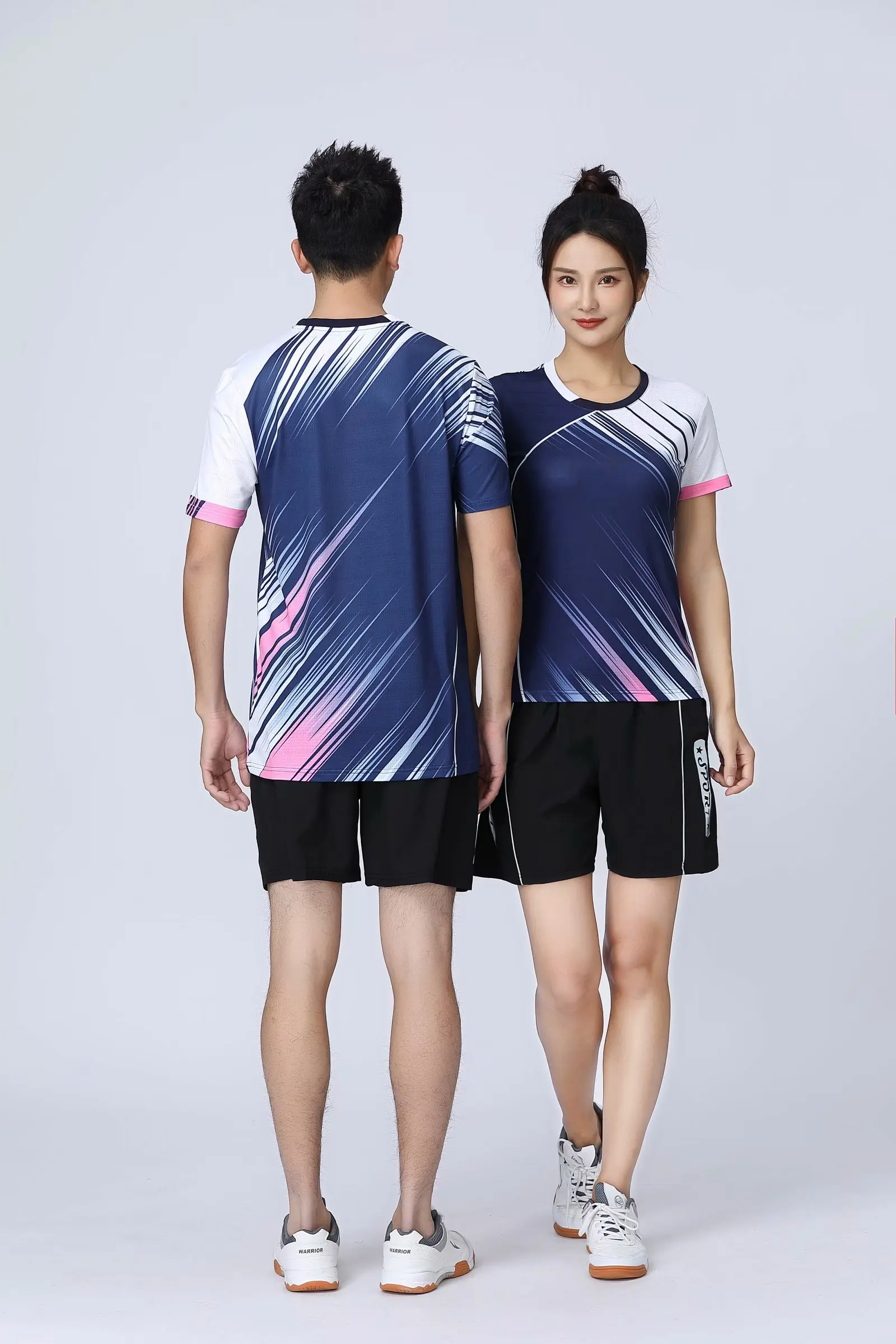 2021 футболка для бадминтона мужчин и женщин Детская теннисная рубашка