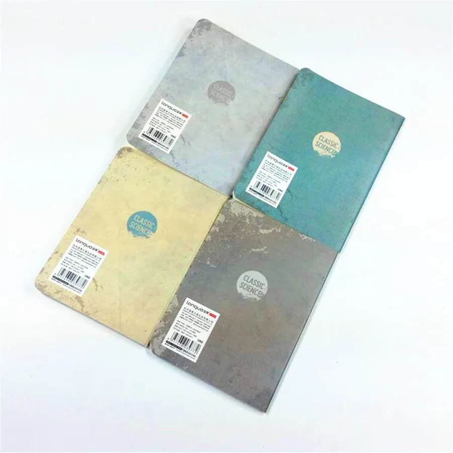 1pcs/lot classic & retro old science notebooks diary paper pad marker memo book school and office supplies |