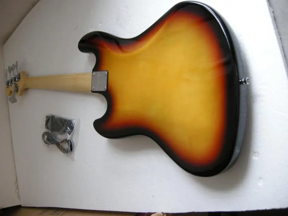 Китай (материк) Гитары Заводская Новая электрическая бас-гитара 5 струн джаз