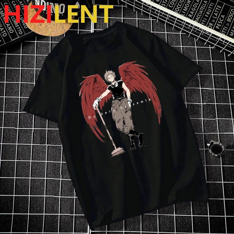 Футболка мужская с рисунком героев аниме Моя Академия модная тенниска в стиле