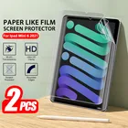 Пленка в виде бумаги для Apple iPad Mini 6, 2 шт., защитная пленка для экрана Mini6 2021, 6, 8,3 дюйма, A2568, матовый чехол с рисунком для письма, мягкая пленка