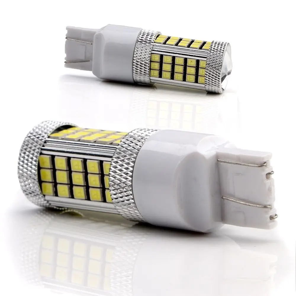 W21/5 Вт 7443 7440 T20 63 66 SMD заднего светильник стоп сигнальные лампы Авто Тормозные