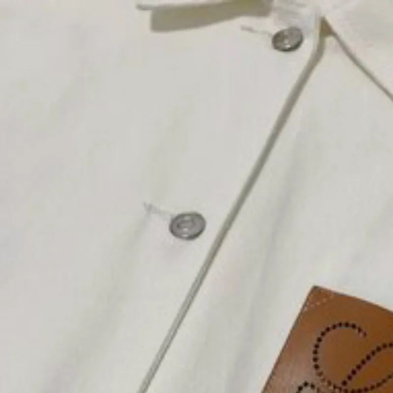 

108498 New Products of The Season Denim Jacket Fashion Classic Trendy Brand Luxury Design Unisex Show Thin Solid Color Shirt L1