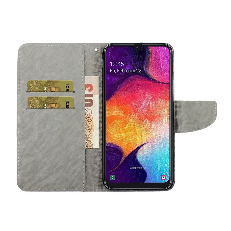 

For Xiaomi Redmi Note 8 Pro Coque Cute Pattern Leather Magnetic Case on For Redmi 8A Note8 8Pro 8T Redmi8 A Wallet Flip Cover