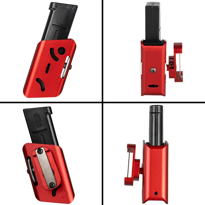 IDOGEAR CNC IPSC Race Master вращающаяся сумка для магазина на 360 градусов Glock Hi capa Aluminium