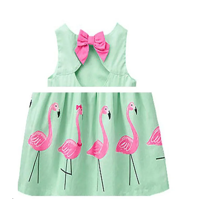 Нарядная одежда для девочек с мультяшным принтом и бантом детская новинка 2021