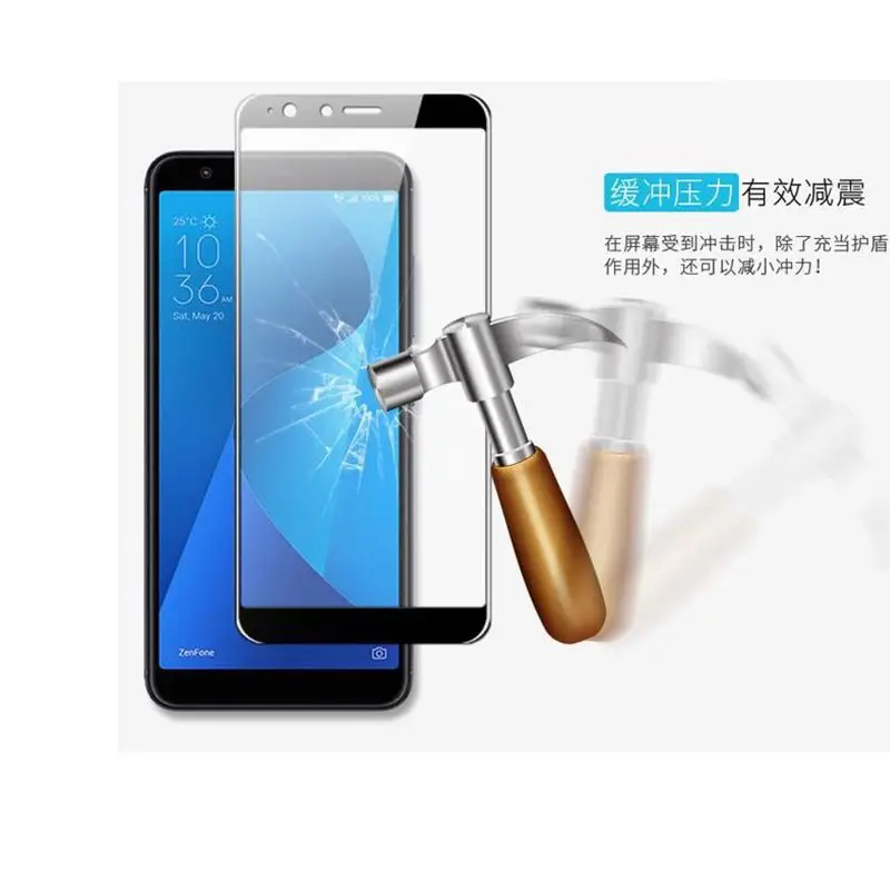 Закаленное стекло 9H с полным покрытием для ASUS ZenFone Pegasus 3 3S 4S MAX plus M1 ZC521TL ZC520TL ZB570TL X00GD