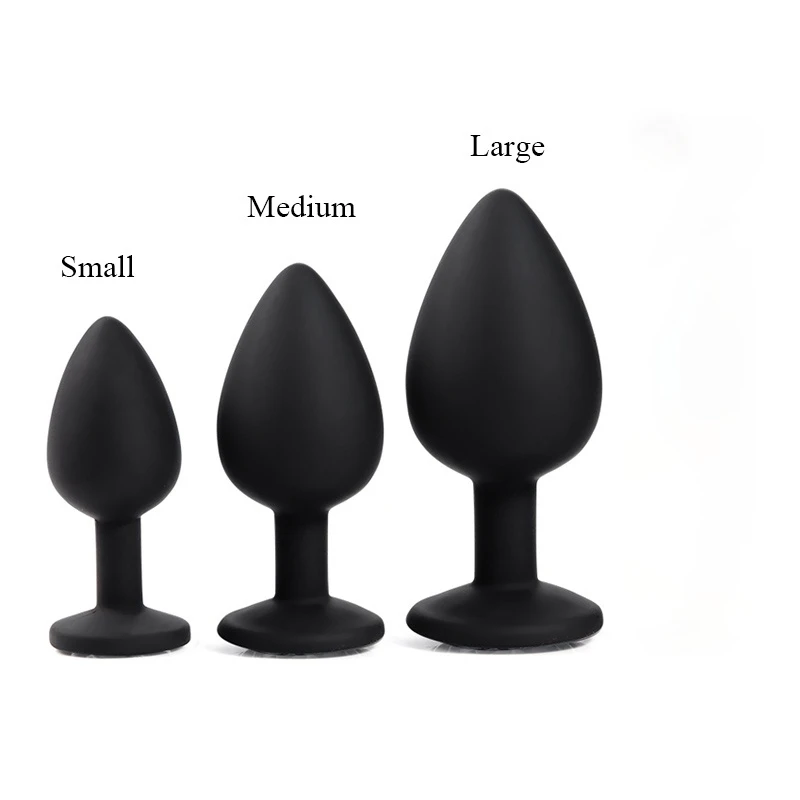 Силиконовый Анальная пробка ювелирный фаллоимитатор вибратор секс-игрушки для
