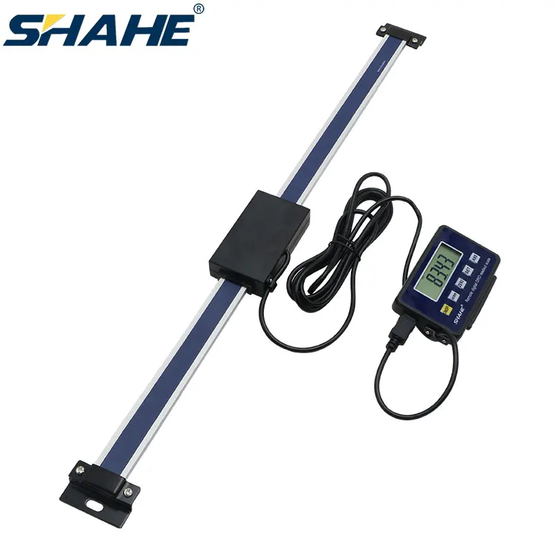 Exibição Externa Magnética Shahe 500 mm 0.01 mm Relógio Digital Remoto com Escala Linear Instrumentos de medição de nível