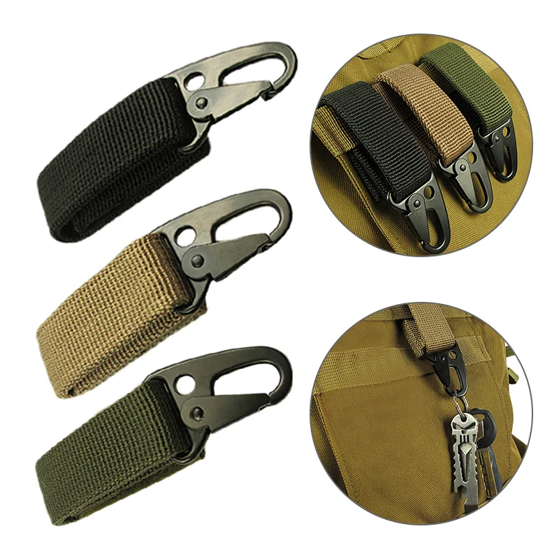 EDC Открытый карабины для инструментов тактический вещевой мешок Molle ремень