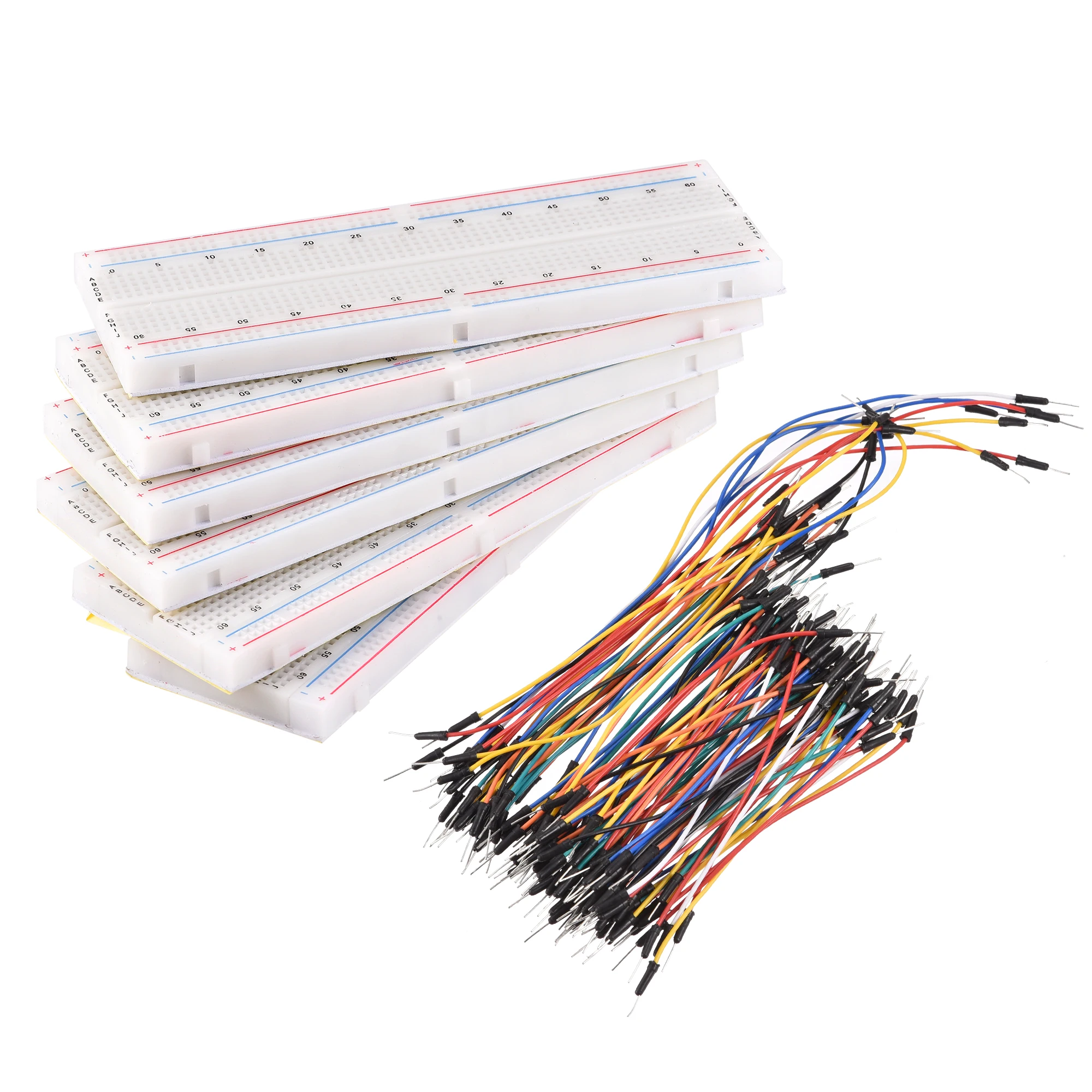 

Uxcell Breadboards Kit 830 Point Solderless Breadboards with Jumper Wire 2 Set