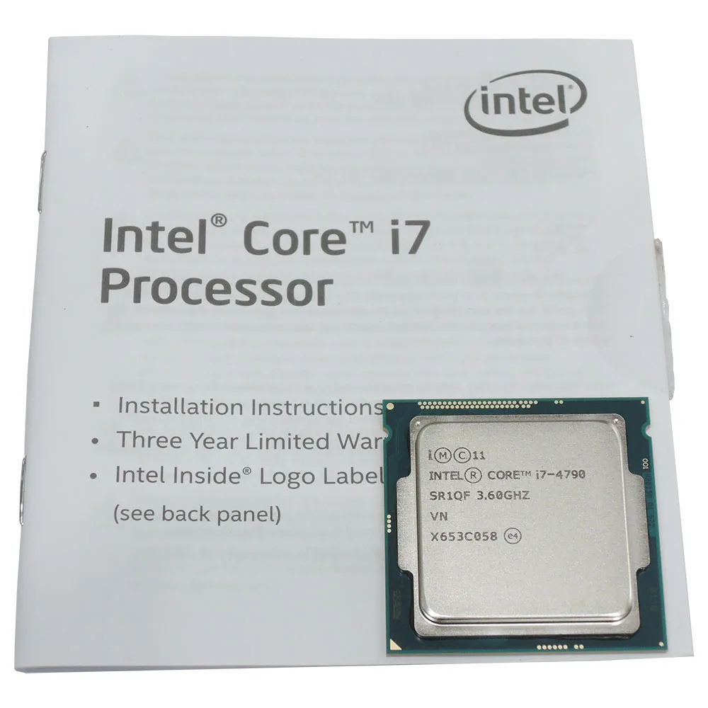 В оригинальной коробке Фирменная Новинка Core i7-4790 I7 4790 i7 K SR1QF 3 6 ГГц 4 ядра Quad-Core 8 Мб