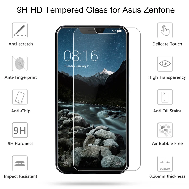 Стекло для экрана Asus Zenfone 2 Laser ze500кг ZE550KL ZE601KL 3 ZE520KL ZE552KL закаленное стекло Для 5 5Z 4