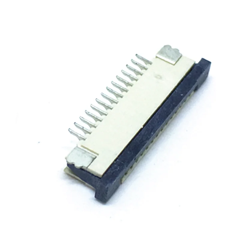 

100pcs/lots 0.5mm 15P FFC cable socket FPC connector 15Pin Drawer pull up connection