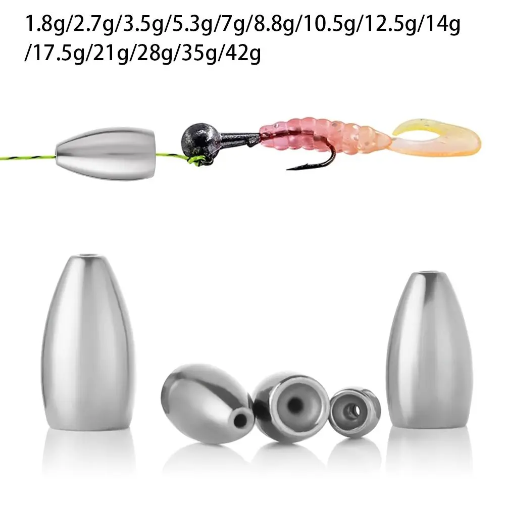 

Weight Tear Drop Shot Weights 18g-42g Quick Release Casting Line Sinkers Sinker Hook Connector Fishing Tungsten fall