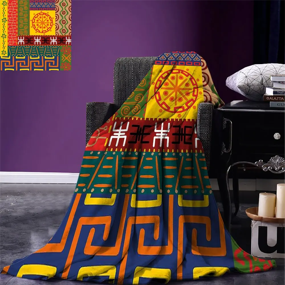 Бросить Одеяло абстрактный Этнические украшения образцов в африканском стиле