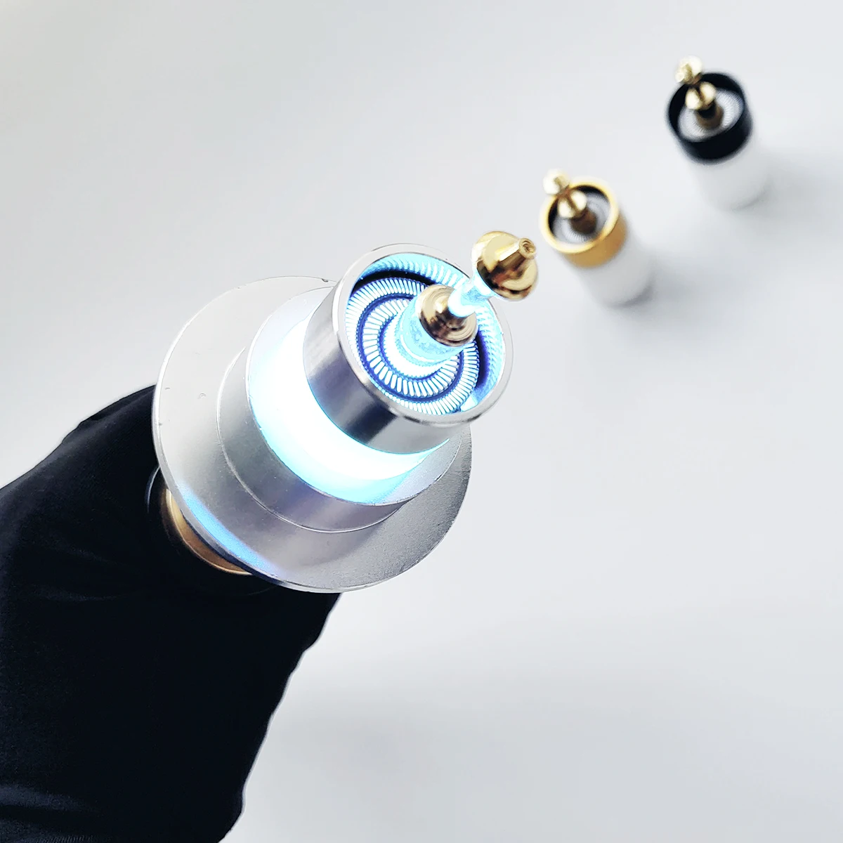 Silver sword plug LGT световой меч разъем подходит для световой меч из металла компоновщик высокое качество - Цвет: Silver sword plug