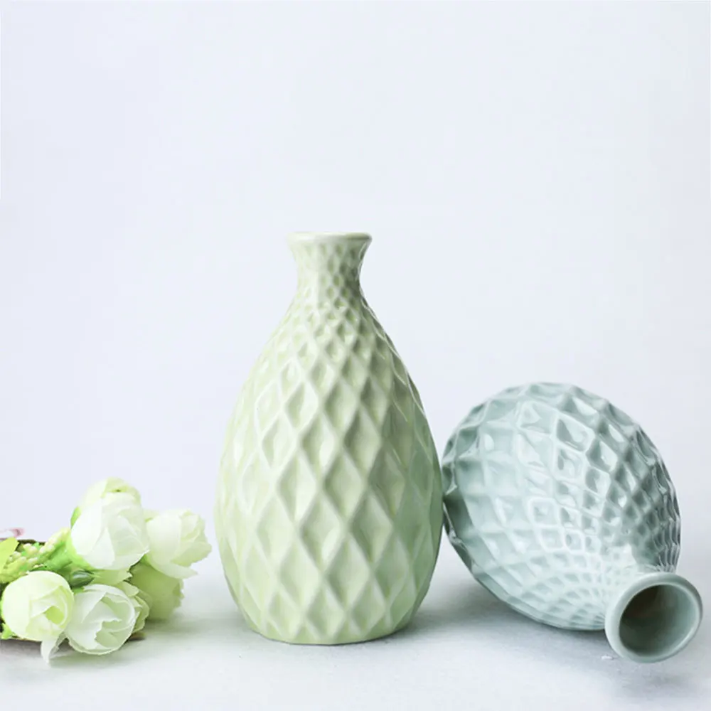 Ваза с цветами настольное украшение из ПЭ для дома и офиса свадебное