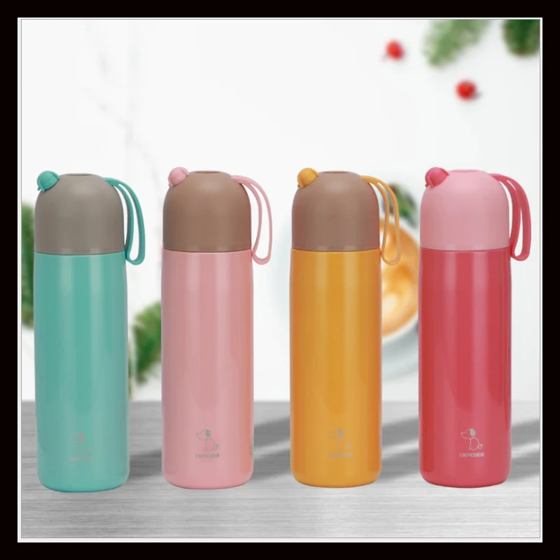 Новинка 316 детская Вакуумная чашка из нержавеющей стали переносная шнуровка мини