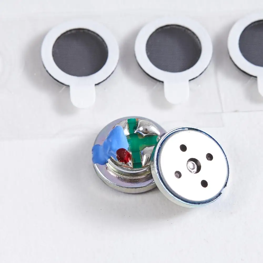 2 шт. 10 мм 32 Ом композитная титановая мембрана драйвер для наушников динамики