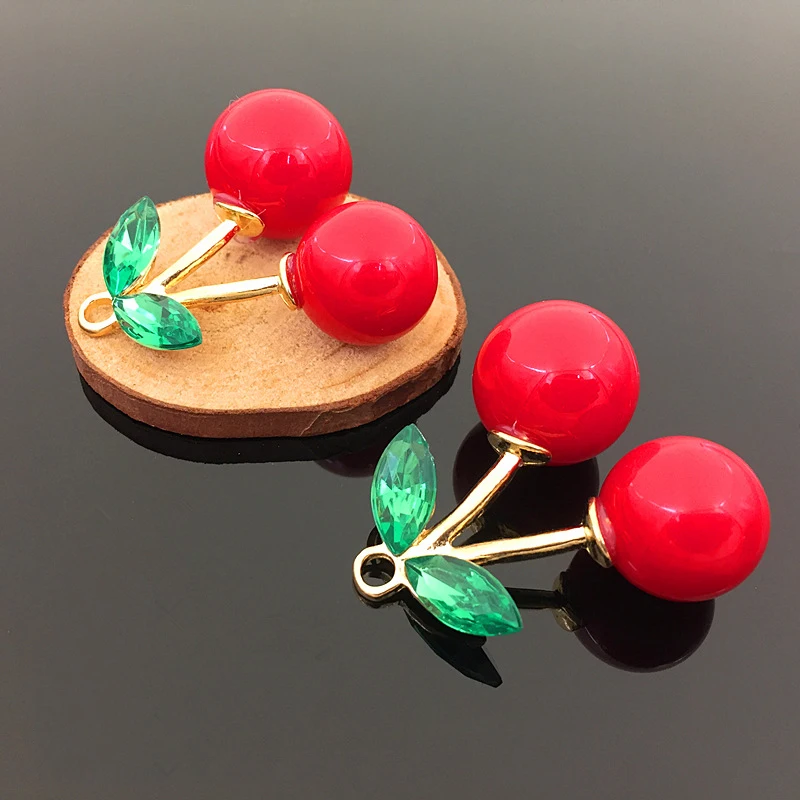 Металлическая подвеска в виде вишни 2 шт./лот 43 мм | Украшения и аксессуары