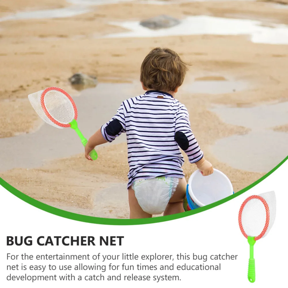 

10 Pcs Portable Children Fishing Nets Outdoor Catching Fish Fish Catcher Net