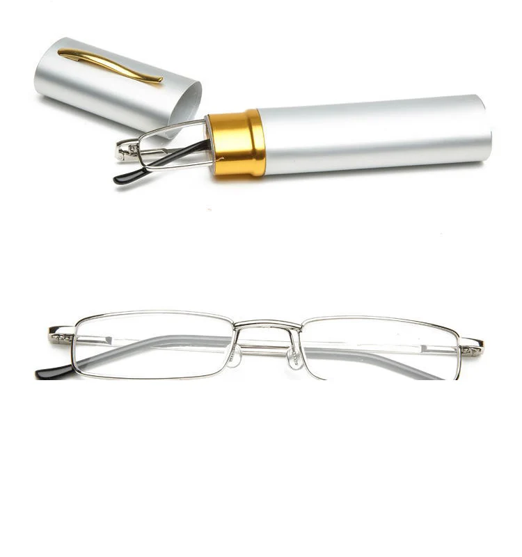 Очки для чтения с футляром ручек и диоптриями мужчин женщин | Аксессуары одежды