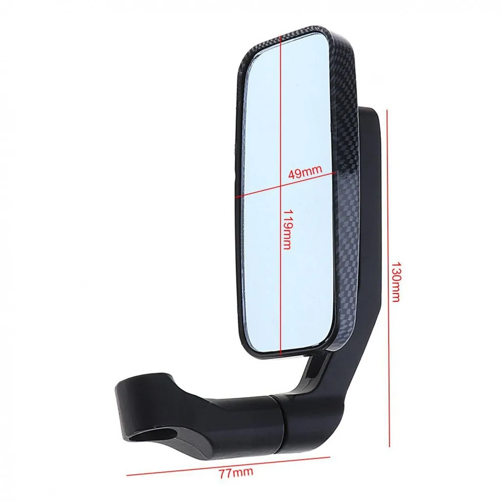 Универсальное зеркало заднего вида из углеродного сплава для мотоцикла honda PCX125