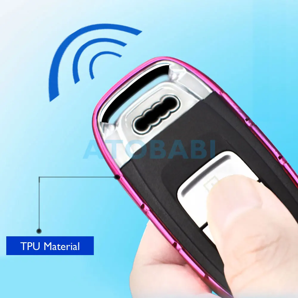 Чехол для ключей из ТПУ Audi A6L A4L Q5 Q7 A4 A6 Quicksand Smart Keyless дистанционный чехол ключа