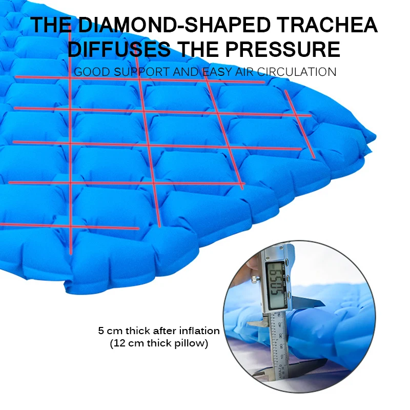 Сверхлегкий коврик для сна кемпинга надувной диван с подушкой удобная подушка