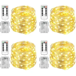 USB-фонарик, на батарейках, с 13 кнопками, 100, 50 светодиодов, 8 режимов