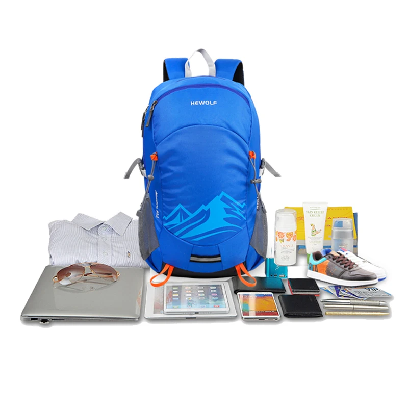 Hewolf 4 цвета сумка для путешествий дышащая альпинизма 30л кемпинга туризма