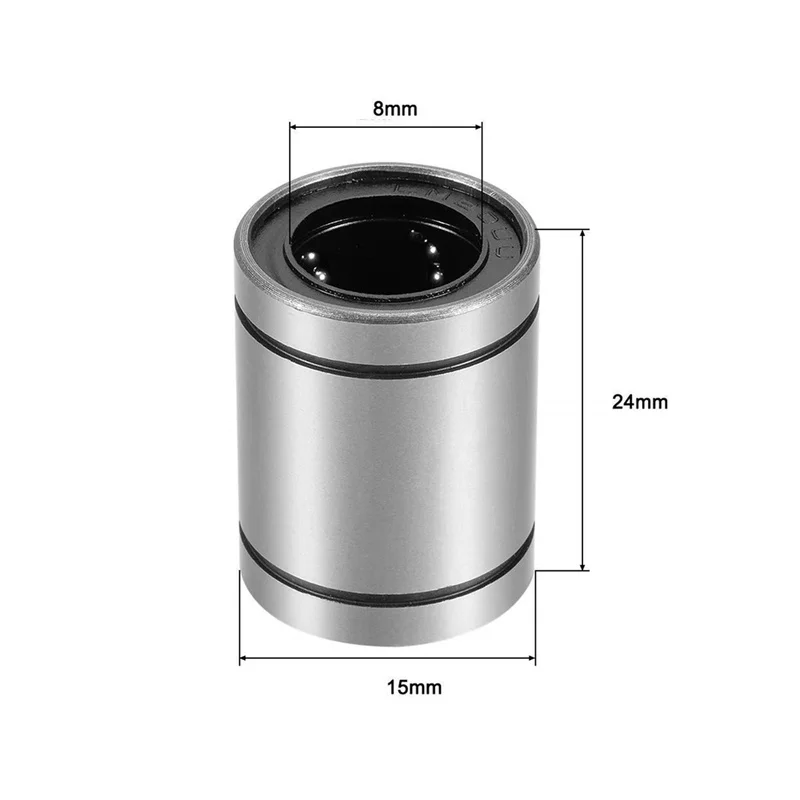 

Hot Sale 1PCS LM6UU LM8UU Linear Bearing CNC Linear Shaft for Rod Liner Linear Guide Shaft Parts